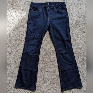 NWOT Gap Long And Lean Mid Rise Flare Jeans size 30